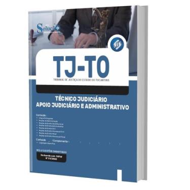 Imagem de Apostila Tj To - Técnico - Apoio Judiciário E Administrativo - Editora