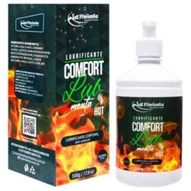 Imagem de Lubrificante Comfort Lub Hot 500G La Pimienta - La Pimenta, MENTA