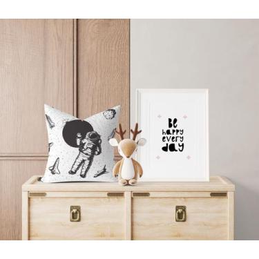 Imagem de Almofada com enchimento Infantil Astronauta Nave Foguete - Core Decore