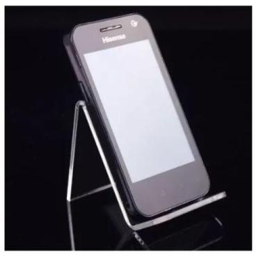 Imagem de Porta Livro Celular 5x10cm Display Expositor Suporte 15 Pcs - AGV Cria