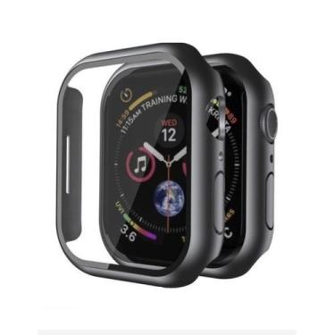 Imagem de Capa Bumper Compativel Apple Watch Com Protetor Tela Vidro 40mm - Clas