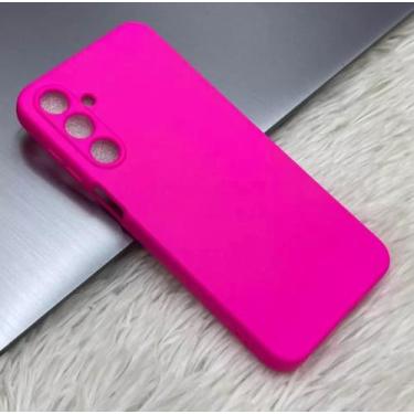 Imagem de Capa Capinha Case Samsung Galaxy A16 Silicone Aveludado Protetor Color