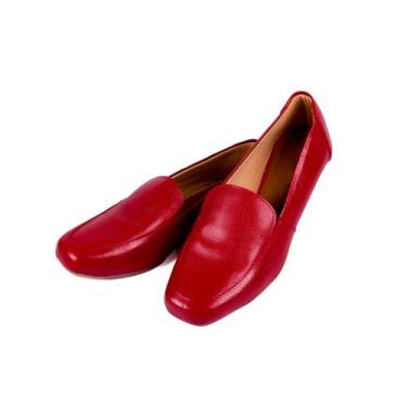 Imagem de Mocassim Couro Sapatilha Sapato Feminino Clássico Loafer - KLOSETT CHA