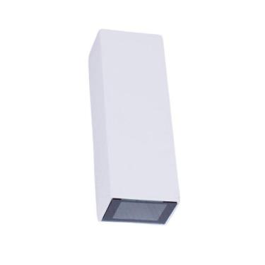 Imagem de Kit 2 Arandela Duo Blindada Efeito 2 Fachos Duplo Led 5w 3000k Branca 