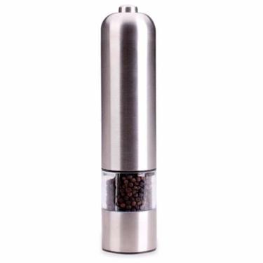 Imagem de Moedor de Pimenta e Sal Eletrico Pilha em Aço Inox