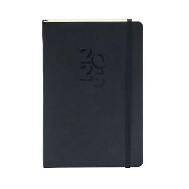 Imagem de AGENDA PLANNER 2025 TONY DIÁRIA MÉDIA PRETA TECA PAPELARIA