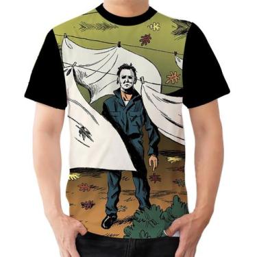 Imagem de Camiseta camisa Ads Halloween a noite do horror Michael Myers - Fabriq