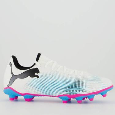 Imagem de Chuteira Puma Future 7 Play FG/AG Campo Branca, 44