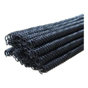 Imagem de Kit Espiral Para Encadernação Preto 7, 9, 14, 17mm 800un - Cassmar