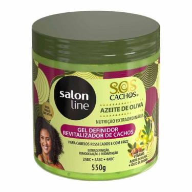 Imagem de Gel Definidor S.o.s Cachos Azeite De Oliva 550g Salon Line