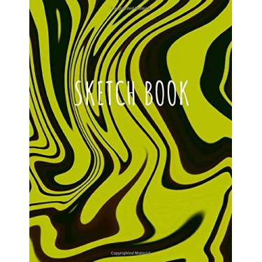 Imagem de Sketch Book: Notebook For Drawing,Sketching,Painting,Doodling,Writing Blank Paper Sketchbook For Drawing 8.5 x 11 110 Pages (Sketchbook Abstract Cover Art v.3)