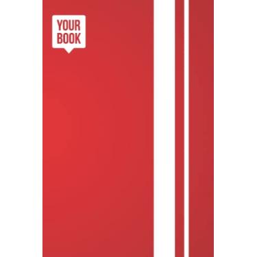 Imagem de YOUR BOOK - Cuaderno rojo para escribir, Papel rayado (ESTUDIO, TRABAJO, PERSONAL, REGALO, DIARIO): Cuaderno de 120 páginas para escribir y plasmar ideas o pensamientos (6x9 pulgadas).