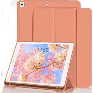 Imagem de Case para iPad 10.2-10.5 Polegadas, 7ª 8ª 9ª Geração, Suporte para Apple Pencil, Anti Impacto (Rosê)