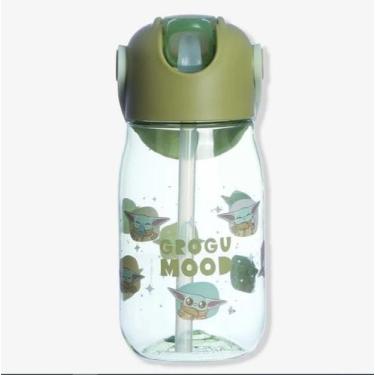 Imagem de Garrafa flip infantil 400ml the mandalorian - ZONA CRIATIVA
