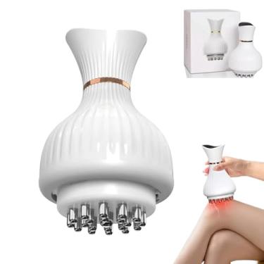 Imagem de Massageador de perna Acemend 4 em 1, portátil recarregável com vibração aquecida, velocidade ajustável em 19 níveis, massagem de compressão para pernas, pés, joelhos, pescoço e costas