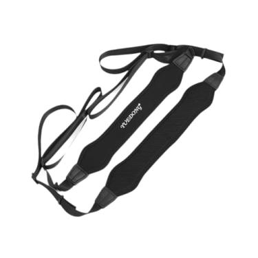 Imagem de Esquirla Correia de transporte para instrumento de tuba, cinta de transporte, fácil de limpar, macia, profissional, estilingue de latão para tenor bari sax