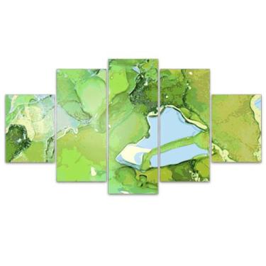 Imagem de Quadro Decorativo em Mosaico MDF Mármore 9 115x60cm - Império da Impre