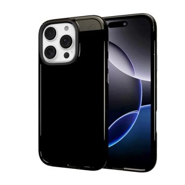 Imagem de cellhelmet Capa Altitude X projetada para iPhone 16 Pro em preto ônix | Certificado de teste de queda de 3 metros | Durável à prova de choque e queda | Como visto no Shark Tank