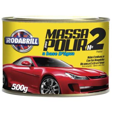 Imagem de Massa para Polir Nº 2 a Base D Água Rodabrill 500g