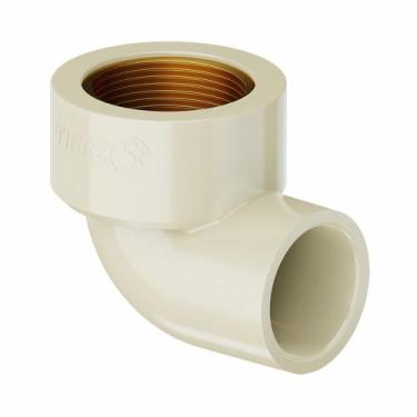 Imagem de Joelho de Transição Aquatherm 1/2"X22mm Branco - TIGRE