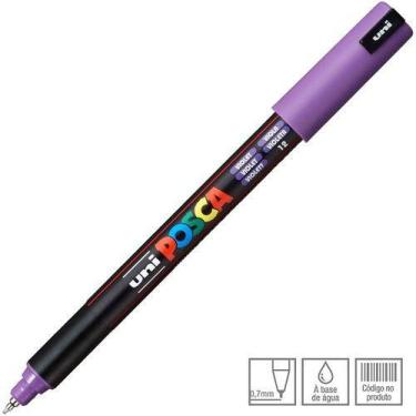 Imagem de PC-1MR  Posca Violeta Extra Fina 0.7 mm - UNI