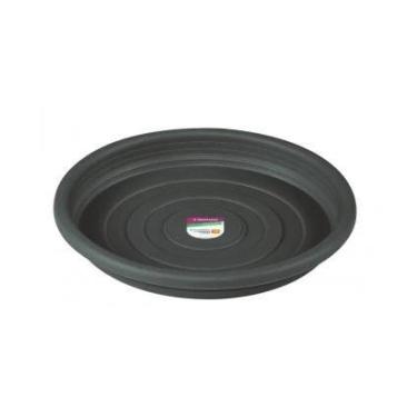 Imagem de Atlas Prato Jardim 22cm P/ Vaso Redondo 28cm Cinza