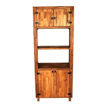 Imagem de Torre Quente Forno E Micro Com 4 Portas Madeira Bv Magazine