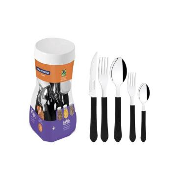 Imagem de Faqueiro Leme Tramontina Lâminas Em Aço Inox 20 Peças