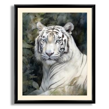 Imagem de Art Shoppe Arte de parede com impressão emoldurada, decoração de parede vintage para sala de estar, quarto, escritório, imagem de alta resolução em papel de arte premium, moldura de 0,9 cm com frente