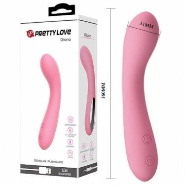 Imagem de Estimulador de Ponto G Recarregável - Gloria - Pretty Love - Sexshop