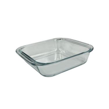 Imagem de Travessa de Vidro Temperado Quadrada Borossilicato 1,8L - ECOS