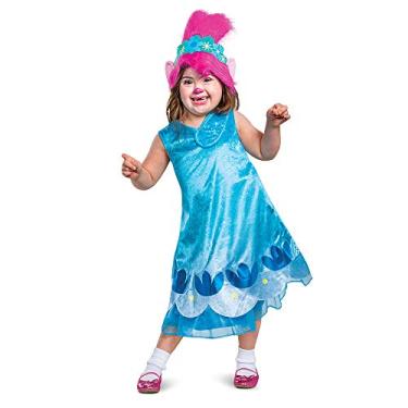 Imagem de Poppy Costume for Kids, Official Adaptive Trolls Poppy Costume with Accessibility Features, Classic Size Extra Small (3T-4T)
