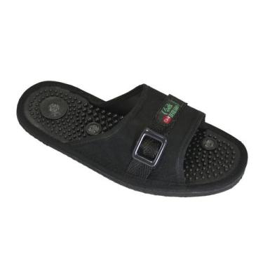 Imagem de Sandália Massageadora Magnética Super Home Preto 39/40 Par - Terumi