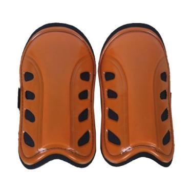 Imagem de Caneleira de Futebol Infantil Fraldinha 1Fit - 1 Fit, Laranja