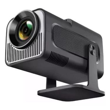 Imagem de Projetor HY320 Android 1 WiFi Bluetooth HDMI com Imagem 4K e Pilha Inc