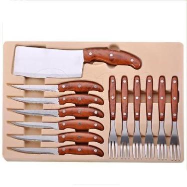 Imagem de Faqueiro Luxo Kit Churrasco - siga Tools