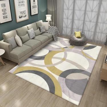 Imagem de Tapete geométrico para sala de estar, casa, hotel, tapetes decorativos, quarto, banheiro, capachos, cozinha (40x60cm/14)