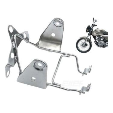 Imagem de Suporte Aranha Farol Titan 150 04 A 08 Cromado - Quallymotos