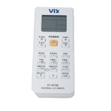 Imagem de Controle Remoto Universal VIX KT-9018E para Ar-Condicionado