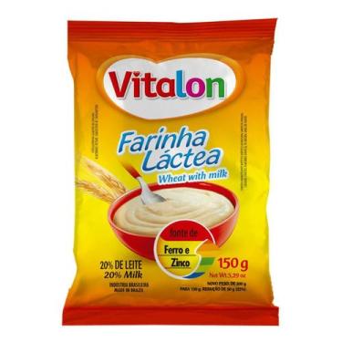 Imagem de Farinha Láctea Vitalon - 150g - Fonte de Ferro e Zinco