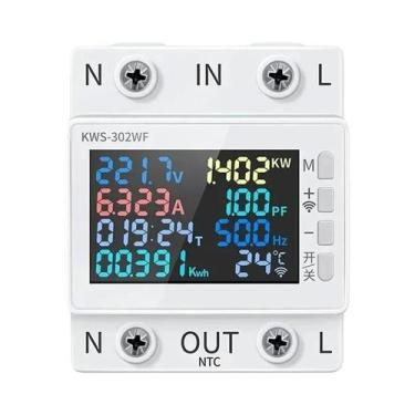 Imagem de Medidor De Energia Digital 8 Em 1, Medidor De Corrente De Tensão CA 17
