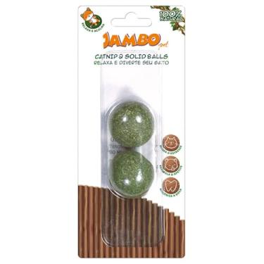 Imagem de JAMBO PET Bola Catnip Solid Refil para Avocatnip e Ovocatnip, Kit com 2 un, Feito de Catnip 100% Natural