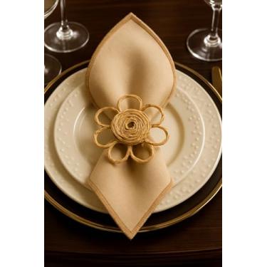 Imagem de Porta Guardanapo Rústico com Sisal, 6 Unidades