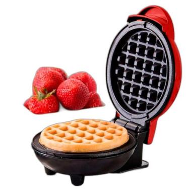 Imagem de Mini Waffle Máquina Pequena Perfeita Para Café Simples 110V - Relet