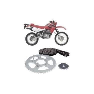 Imagem de Kit Relação Transmissão Honda Xrl 125 1997 1998 1999 - MHX
