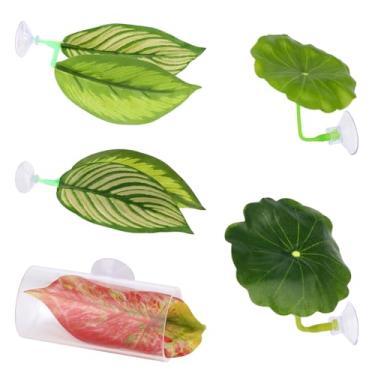 Imagem de BOXOB 5 un. Conjunto Redes para Betta, Rede Plástico Ajustável Betta com Ventosa e Túnel Tubo Transparente Brinquedos Peixes Beta Esconderijo Aquário Decorações e Acessórios para Aquários Beta