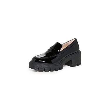Imagem de Stuart Weitzman Mocassins femininos Soho, Preto, 41