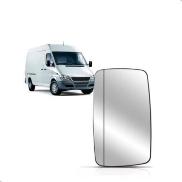 Imagem de Lente Retrovisor Sprinter 2003 A 2009 - SP ACESSÓRIOS, Esquerdo