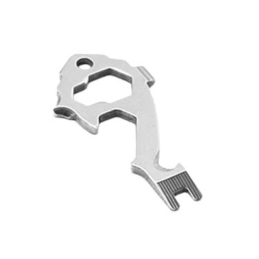 Imagem de Ioensy Abridor de garrafas de cerveja, removedor de tampas de cerveja, chave inglesa compacta manual multifuncional, chave de fenda para em