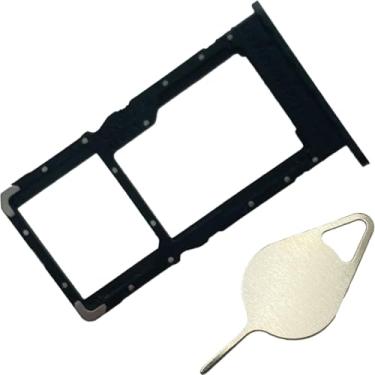 Imagem de SECRETIGER Suporte de bandeja de cartão SIM com pino de substituição - Compatível com Oppo A78 5G /A76 5G /A58 5G - Instalação ideal do cartão SIM